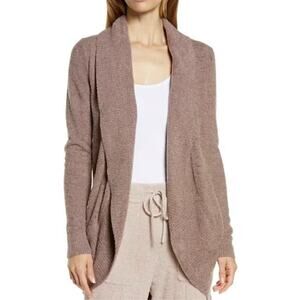 Barefoot Dreams Bamboo Chic Lite Knit Cardigan XS/Small Cozy Teddy Loungewear